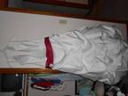 $400 New with tags Wedding Dress and accessories