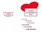 Valentine's Day Cards - $3 (Gift City 306 Ave. D Killeen, Tx 76541)