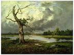 Trademark Fine Art 26 in. x 32 in. French River Landscape Canvas Art