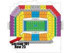 Detroit Lions vs. Tampa Bay Buccaneer Lower Level Row 25 Great Seats!! -