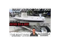 2007 nautic star 1900 nautic bay