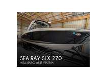 2010 sea ray slx 270 boat for sale