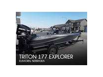 2010 triton 177 explorer boat for sale