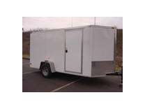 $3,125 6x12 enclosed trailer cargo trailer. for motorcycles carpentry