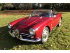 1963 Alfa Romeo Giulia Spider 1600