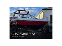 2018 chaparral 223 vortex boat for sale