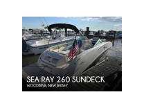 2007 sea ray 260 sundeck boat for sale