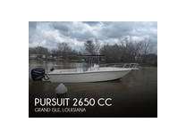 1992 pursuit 2650 cc boat for sale