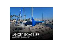 1985 lancer boats 29 powersailer boat for sale