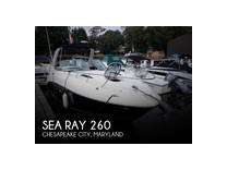 2012 sea ray 260 sundancer boat for sale