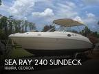 2001 Sea Ray 240 Sundeck Boat for Sale