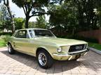1967 Ford Mustang Coupe Impressive 289ci V8 Engine