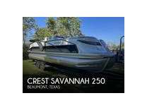 2021 crestliner savannah 250 boat for sale