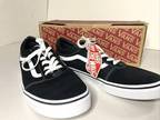 Vans Ward Low-or ht Sneakers (Suede/Canvas) Black/White $50.00 LOW OR HIGH TOPS