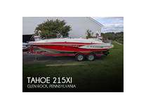 2013 tahoe 215xi boat for sale