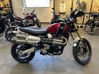 2023 Triumph Scrambler 1200 XE Carnival Red / Jet Bla Motorcycle for Sale