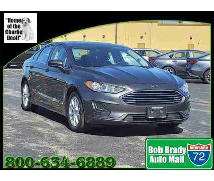 2019 Ford Fusion SE is a Grey 2019 Ford Fusion SE Car for Sale in Decatur IL