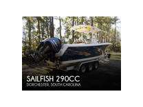 2013 sailfish 290cc boat for sale