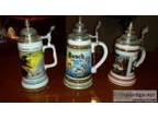 Anheuser Busch Heritage Series Collectable Beer Steins
