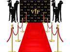 6.5 X 5 Ft VIP Photography Backdrop Red Carpet Backdrop Film - Opportunity
