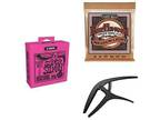 Ernie Ball Super Slinky Electric Guitar Strings 3-Pack with