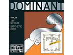 Dominant 135 Violin String Set With Ball-End Gold Label E -