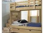 Stackable Bunk Bed with Storage Stairs - Opportunity!