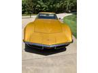 Yellow Classic Car Corvette 71 Chevrolet Corvette Coupe
