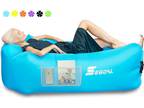 SEGOAL Inflatable Lounger Air Sofa Couch with Pillow - Opportunity