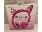 New Traxx Cat Ear LED Headphon