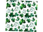Happy St Patrick's Day Background Abstract Lucky Clovers - Opportunity