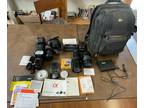 Sony DSLR A200 camera with Sony 4.5-5.6/ Missing charger - Opportunity