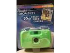 Special Moments Green Focus Free 35MM Camera NIB - Opportunity!