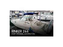 1998 rinker fiesta vee 266 boat for sale