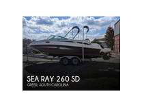2012 sea ray 260 sd boat for sale