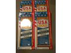 U. S. A Gold Premium American #2 Cedar Pencils 4 X 10 packs =