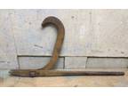 Vintage Cast Iron saw mill hook, implement, wood working - Opportunity