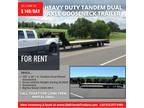 Trailers for rent in Central Tx. New Heavy Duty Tandem Dual Axle Gooseneck