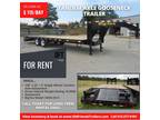 Trailers for rent: New Tandem Axle Gooseneck Trailer