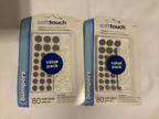 2 X Soft Touch 80-Pack Round Cabinet Bumpers New - Opportunity
