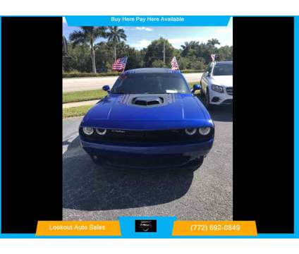 2018 Dodge Challenger for sale is a Blue 2018 Dodge Challenger Car for Sale in Stuart FL
