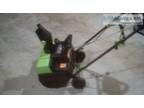 Earthwise inch snowblower