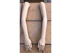 Vintage FEMALE model Mannequin display Pair Right Left Arm - Opportunity