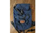 britches great outdoors Blue backpack hiking camping