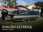 2021 Avalon LSZ 2485QL Boat for Sale