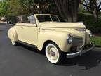 1940 Plymouth Deluxe Convertible Coupe