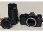 Nikon FM 35mm SLR Black Film C