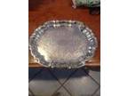 Vintage F. B. Rogers Silver Co. Silver Serving Platter Tray -