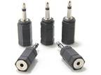 Ancable 5-Pack 3.5mm Male to 2.5mm Female TS Mono Audio - Opportunity