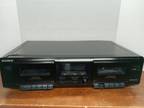 Sony Stereo Dual Cassette Deck Tape Player TC-WE305 TESTED & - Opportunity